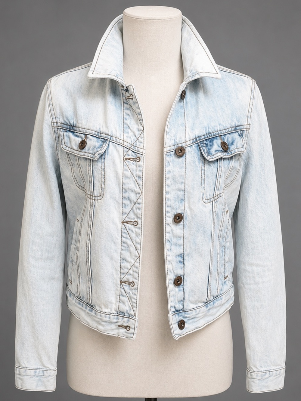 Light wash, premium denim, Los Angeles size small jean jacket